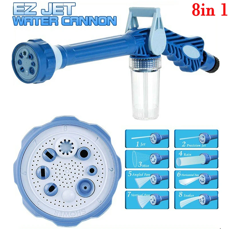 Multi Fungsi Sprinkler 8 In 1 Garden Hose Air Pompa Dispenser Sabun Spray Gun Mesin Cuci Mobil Cleaning Taman Senjata Air Aliexpress