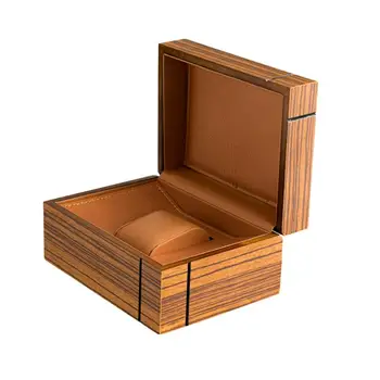

1 PC Wooden Watch Box Watch Holder Display Case Jewelry Organizer Watch Storage Container for Mall Home