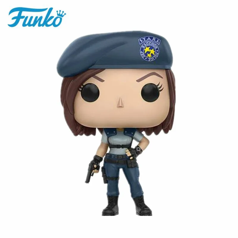 FUNKO POP обитель злой Джил Валентин немесис ликер Кеннеди виниловая кукла Фигурки Коллекционная модель игрушки для подарка на день рождения - Цвет: without box-155