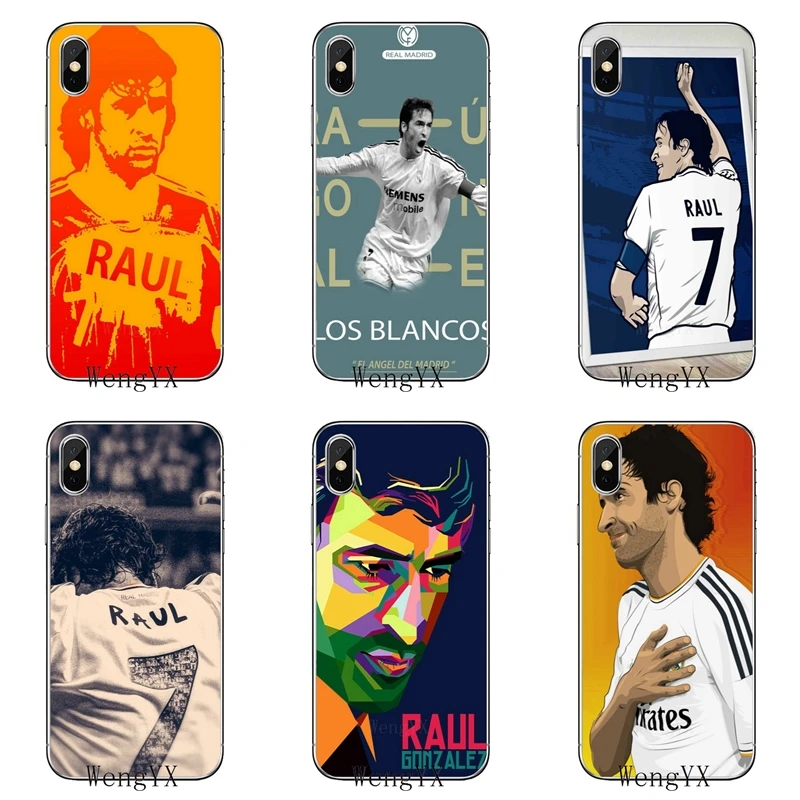 Raul Gonzalez футболист для samsung Galaxy S10 lite A10 A30 A40 A50 A60 A70 A6 A8 J4 J6 плюс A9 J8 prime ТПУ мягкий чехол