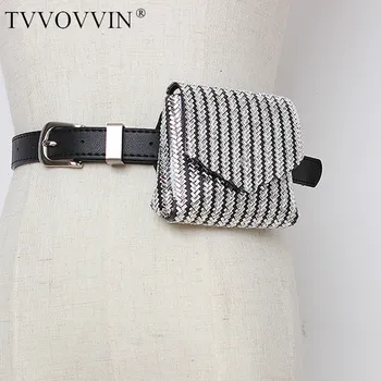 

TVVOVVIN 2019 New Spring Summer Pu Leather Personality Temperament Chain Mini-bag Brief Long Belt Women Fashion All-match C777