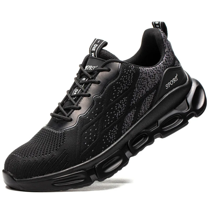 Safety Shoes Anti-smashing Safety Men's Work Shoes Summer Breathable Deodorant Non-slip Mens Safety Shoes Work Shoes