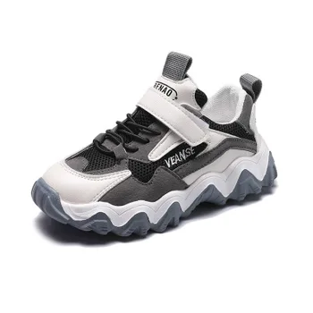 

New Arrival 2020 Spring Kids Running Shoes Anti-slip Children Boys Girls Outdoor Sports Air Mesh Sneakers Casual shoes 21-36