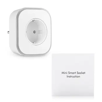 

Eu/Uk Wifi Smart Plug With 1 Usb Charging Port Wireless Outlet Smart Socket With Home Voice Control Household