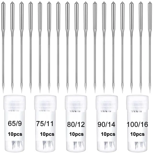 Singer Premium Ball Point Sewing Machine Needles 2045 - Sizes 80/11,100/16-  1pack =5pcs - AliExpress