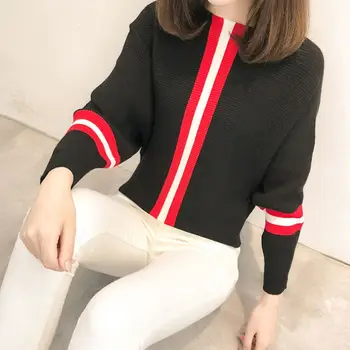 

Casual Style Women Knitted Sweater And Pullovers Full Sleeve Ladies Fashion Sweaters Female Winter And Autumn