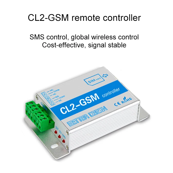 Cl2 Gsm беспроводной пульт дистанционного управления реле Sms Умный дом система