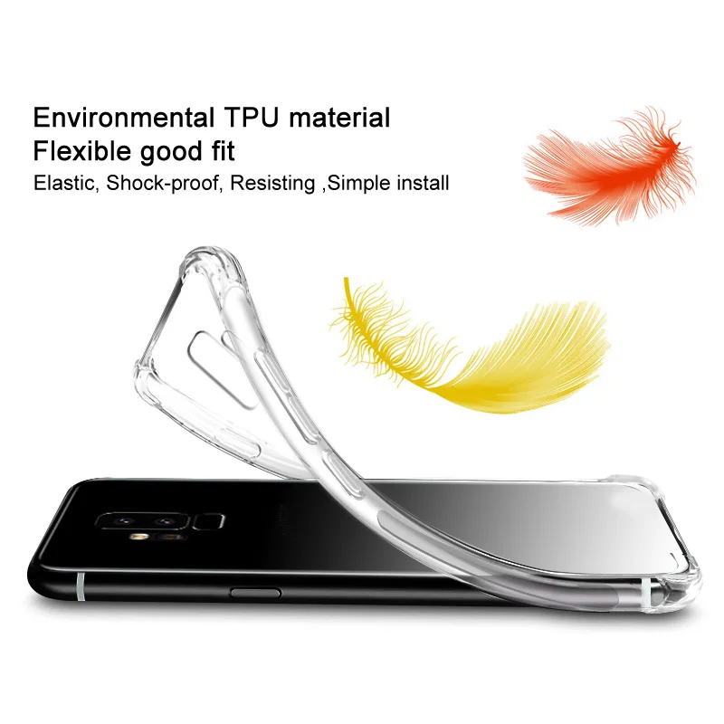 6.39'' Black Shark2 Crystal Case Black Shark 2 Case IMAK Clear Silicon TPU Cover for Funda Xiaomi BlackShark 2 Case BlackShark2 6.39'' Black Shark2 Crystal Case Black Shark 2 Case IMAK Clear Silicon TPU Cover for Funda Xiaomi BlackShark 2 Case BlackShark2