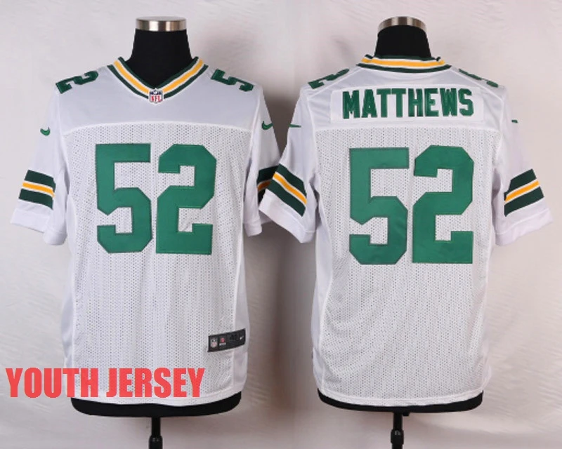 Stitiched, Green Bay, Aaron Rodgers, eddie lacy, Randall Cobb, Ha Clinton-Dix, Clay Matthews, Brett Favre для молодежи, детский трикотаж - Цвет: Фиолетовый