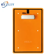 Lecteur de micropuce d'étiquettes d'animaux ISO 11784/5 134.2KHz, Scanner de suivi d'identification d'oreille électronique RFID à panneau fixe