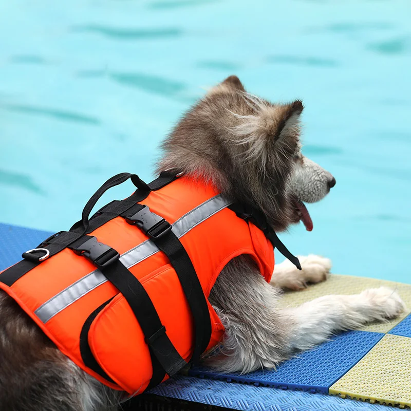 Dog Training Vest Save Life Dog Clothes Safety Protector Dogs Life jacket Cool Down Summer Winter Clothes Costume For Dogs