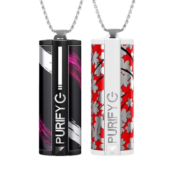 

Low Noise Mini Portable Wearable Indoor Outdoor Personal Necklace USB Rechargeable for Car/Bedroom