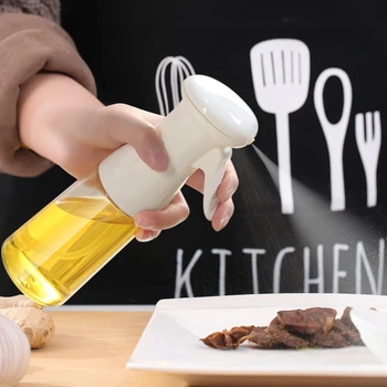 

210ML Olive Oil Spray BBQ Cooking Kitchen Baking Olive Oil Sprayer Oil Spray Empty Bottle Vinegar Bottle Oil Dispenser Salad