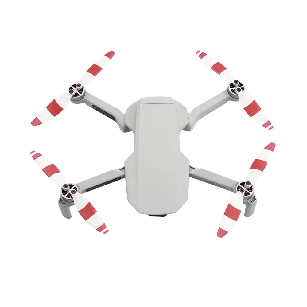 1/2/4 пары, цветные пропеллеры Quick Настройка Prop лопасти для DJI Mavic Мини RC дроны