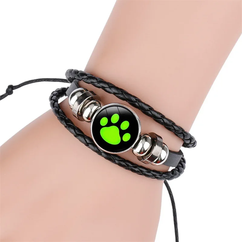 Милая Божья коровка с надписью Lovely dog claw girl's time gem модный браслет ручной работы