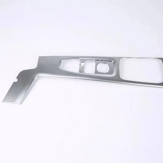 Для Volvo XC60- углеродное волокно ABS хром матовая ручка переключения передач наклейка панель Крышка отделка автомобиля Стайлинг Аксессуары 1 шт