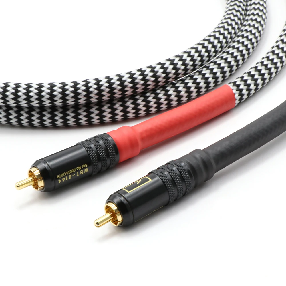 Аудиокабель X407 с посеребренным RCA на Углеволокно 5n OCC балансиром XLR кабель для
