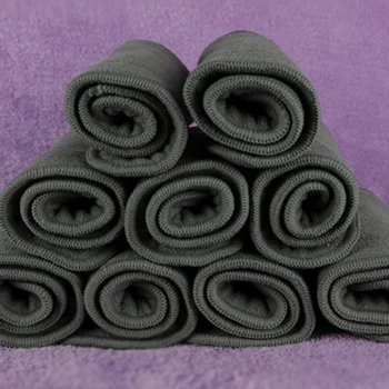 

Baby Care Baby Diapers Pads Nappy Reusable Washable Infant Nappy 4 Layers Diapers Bamboo Charcoal Liner Cloth Diaper Kids