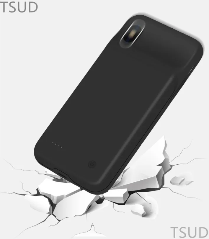 3200 мАч зарядное устройство чехол для iphone x xs противоударный внешний портативный беспроводной аккумулятор зарядный чехол для iphone x xs роскошный