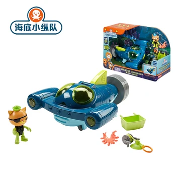 

The Octonauts Toys Gup-Q Undersea Explorer Rescue Ship Barnacles Peso Kwazii Action Figure Scene Model Children Xmas Gifts