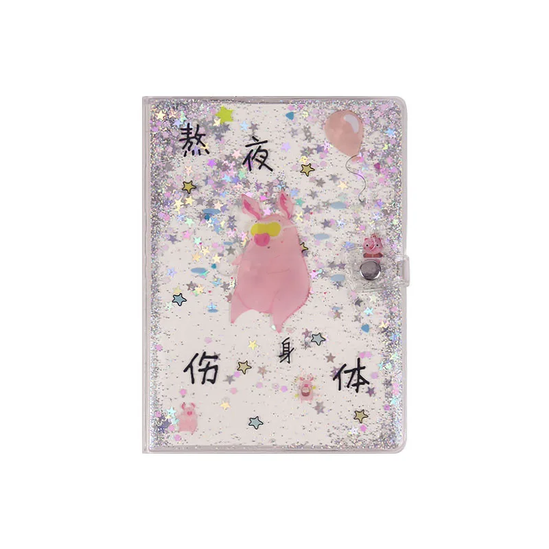 Корейский ПВХ Обложка для школьной тетради Kawaii учётная записная книжка милый планировщик мероприятий Прекрасный Альбом для зарисовок Papelaria Caderno Escolar - Цвет: late hurts the body