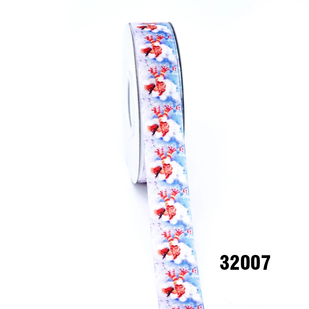 32007 50 ярдов мультфильм напечатанный grosgrain ленты 32005 - Цвет: 32007