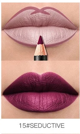 Lip Liner Waterproof Durable Decolorization Nude Lip Gloss Matte Lipliner Lipstick Pen Hot Selling