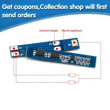 

2S 3A Li-ion Lithium Battery 7.4v 8.4V 18650 Charger Protection Board bms pcm for li-ion lipo battery cell pack