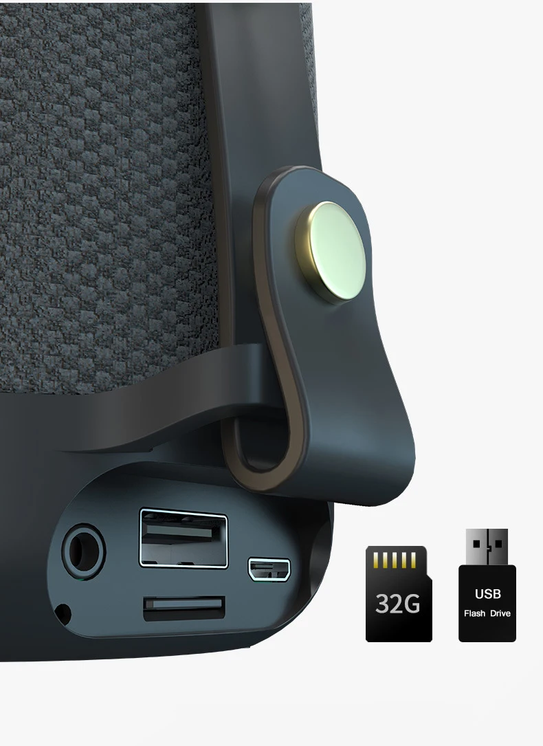 BD05 Bluetooth 5,0 динамик с TF картой воспроизведения AUX вход играть сабвуфер TWS беспроводной Loundpeakers портативный бас колонка
