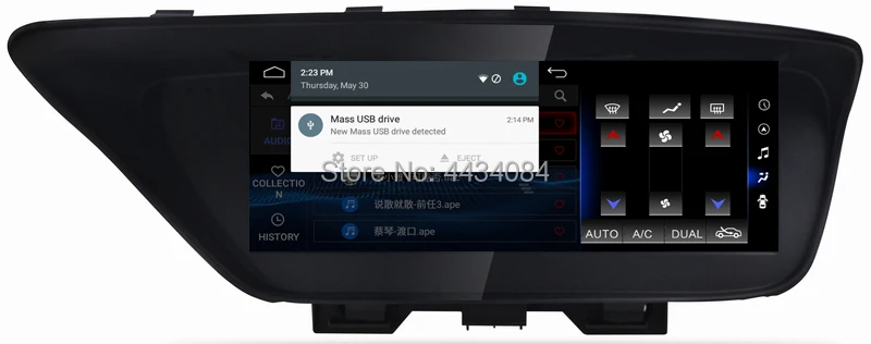 Ouchuangbo Автомагнитола gps Стерео навигация для Lexus ES ES240 ES350 2013- Поддержка 8 ядер 4+ 64 ОС android 9,0