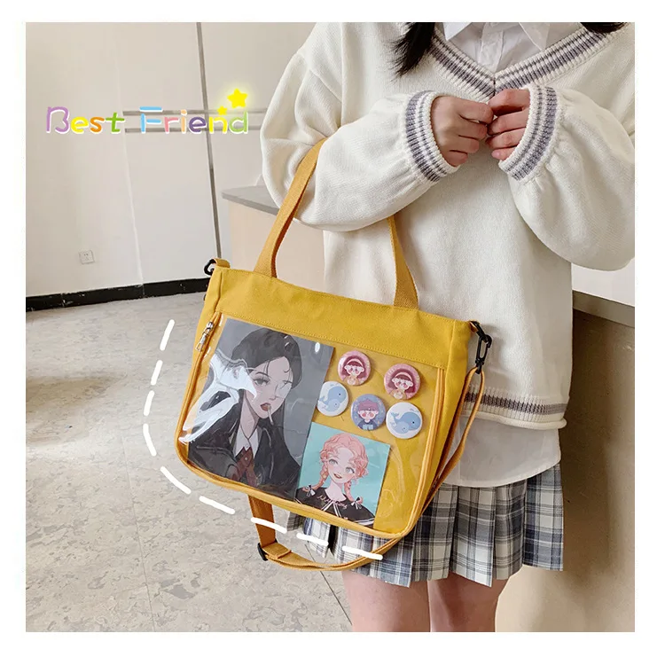 Ita Bag Japan Style 2020 New Cute Clear Removable Decorative Layer Cute Purse For Teens Girls Sweet Lovely Package Itabag qy052