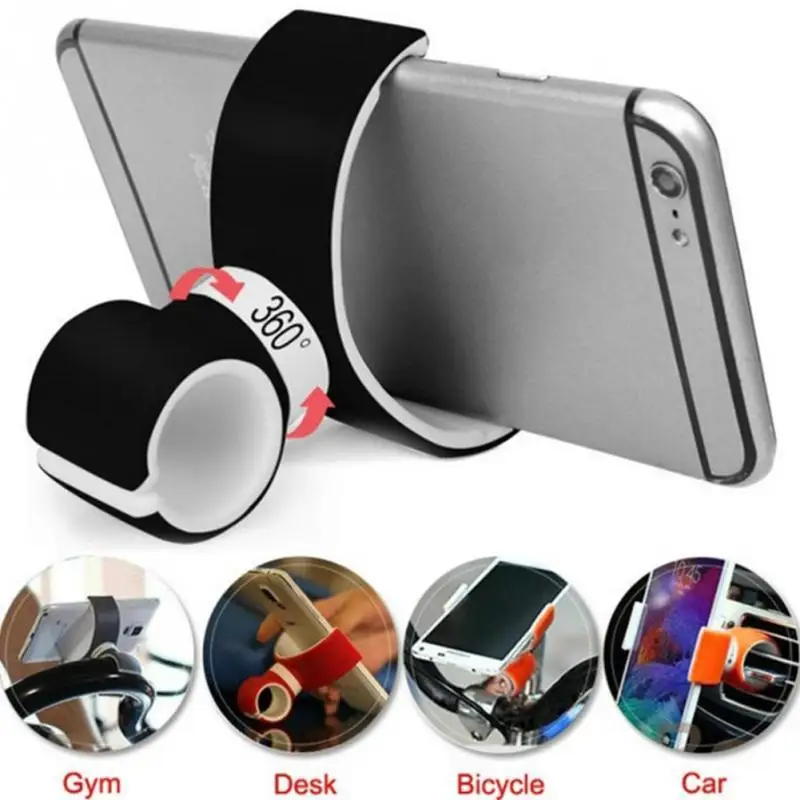 

500pcs Universal 360 Degrees Air Vent Mount Bicycle Car Cell Phone Holder for iPhone 6 Plus/5s/5/4s Phone cheap