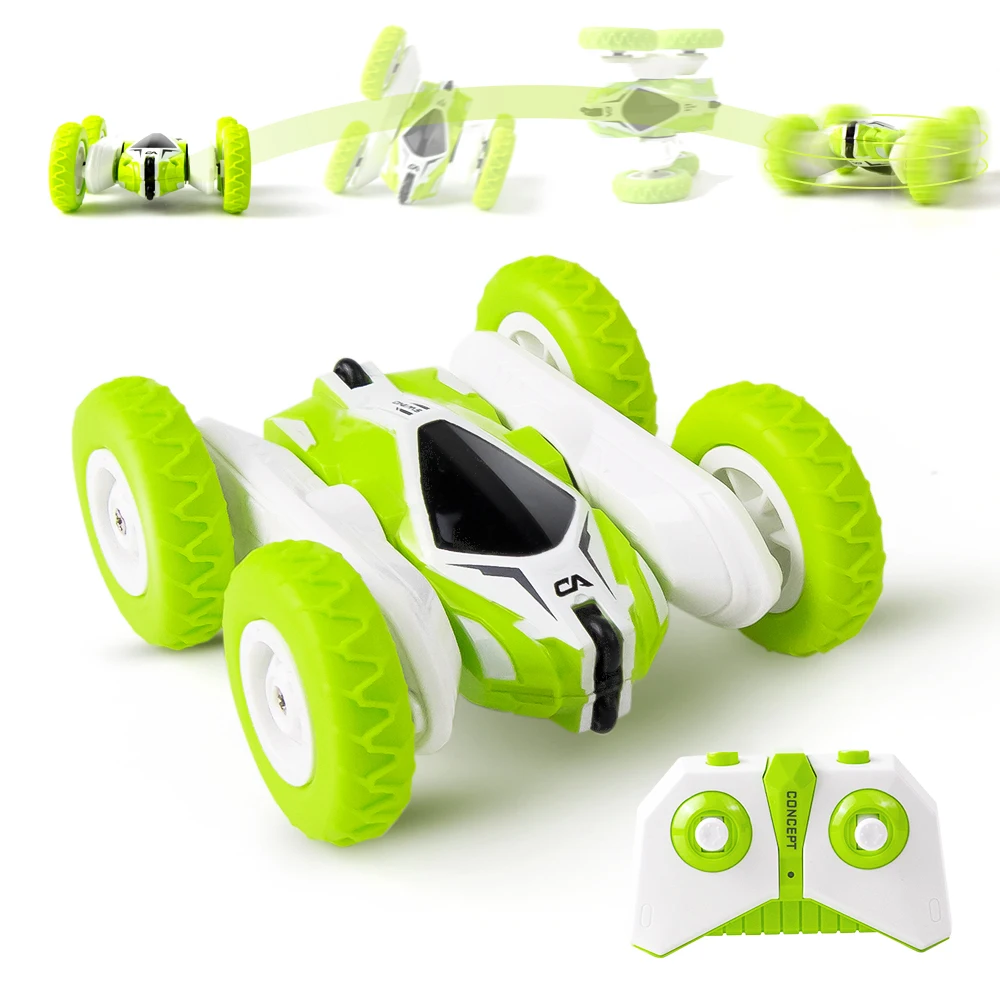  Sinovan Hugine RC Car 2.4G 4CH Stunt Drift Deformation Buggy Car Rock Crawler Roll Car 360 Degree F