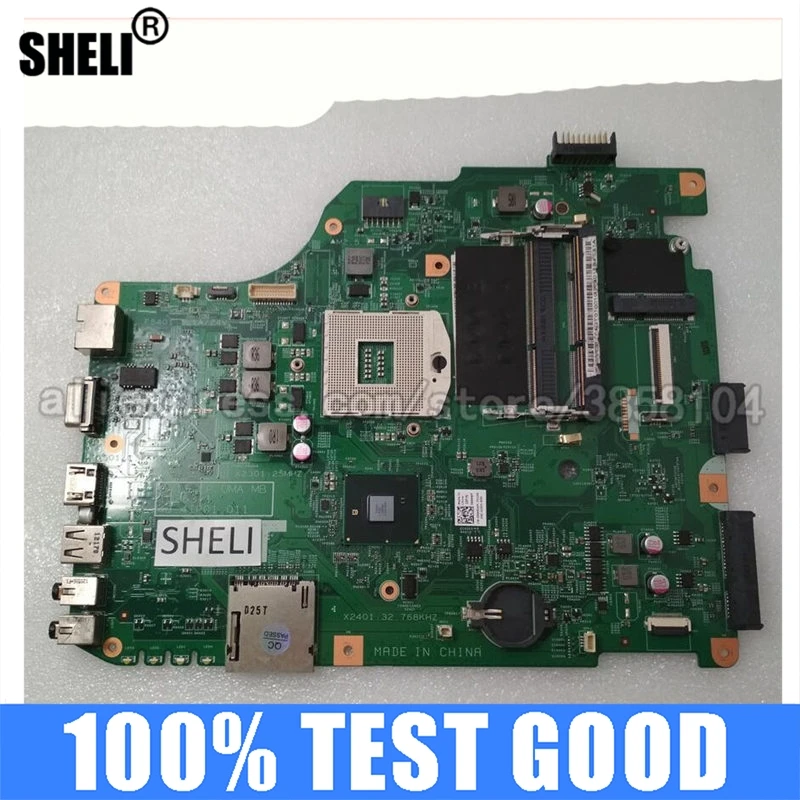 Материнская плата SHELI для ноутбука Dell V1540 1540 48.4IP01.011 RMRWP 0RMRWP Φ N5040 HM57 DV15 материнская