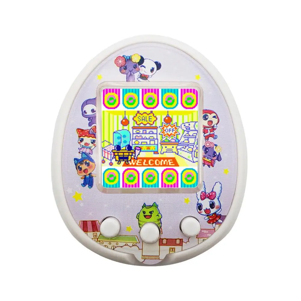 Новейшее обновление usb зарядка детская Интерактивная виртуальная игровая машина для домашних животных Электронный контроллер головоломка детская игровая консоль - Цвет: White