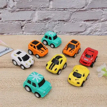 

8Pcs Kids Mini Racings Inertia Car Toys Car Model Vehicles Toy Gift for Kids Children (Mix Model Delivery)