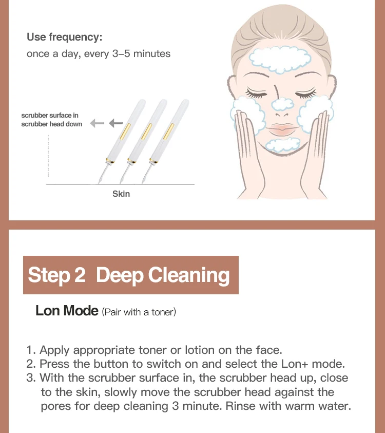 Clean Cavitation Peeling Facial Lifting skin care