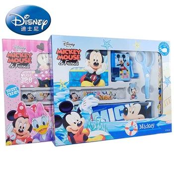 

Disney Mickey Minnie Frozen Genuine Stationery Gift Box Student Learning Supplies Creative Combination Stationery Set Gifts