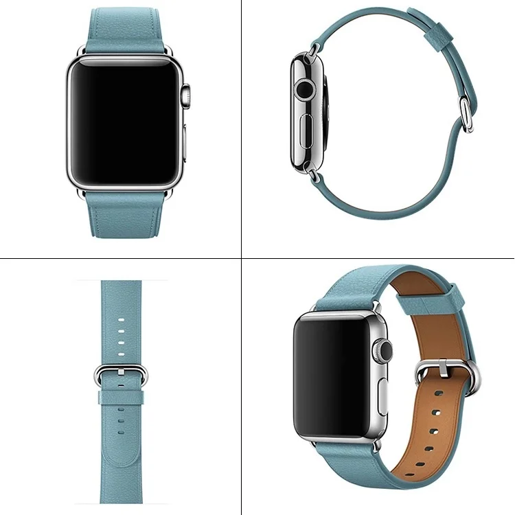 Кожаный ремешок для apple watch 4, 3, 44 мм, 42 мм, ремешок для часов iwatch 38 мм, 40 мм, спортивный браслет correa apple watch 5/4/3/2/1