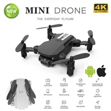 

RC Drone UAV Quadcopter WiFi FPV with 4K HD Camera Aerial Photography Helicopter Foldable LED Light Quality Global Toy JIMITU