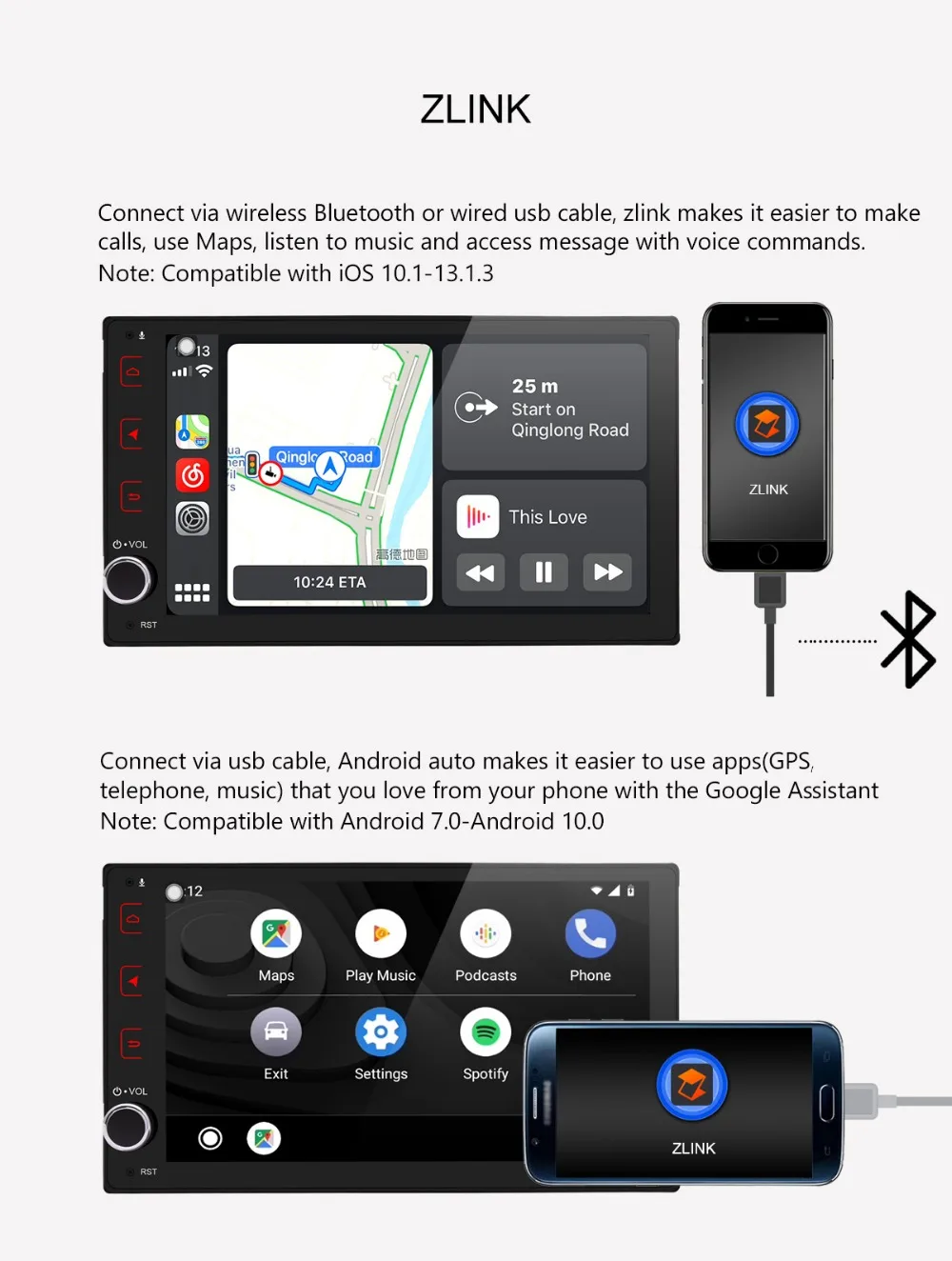 " Восьмиядерный одиночный Din 4 Гб+ 64 ГБ Android 8,1 Автомагнитола Стерео gps навигация головное устройство для Toyota Corolla без DVD плеера