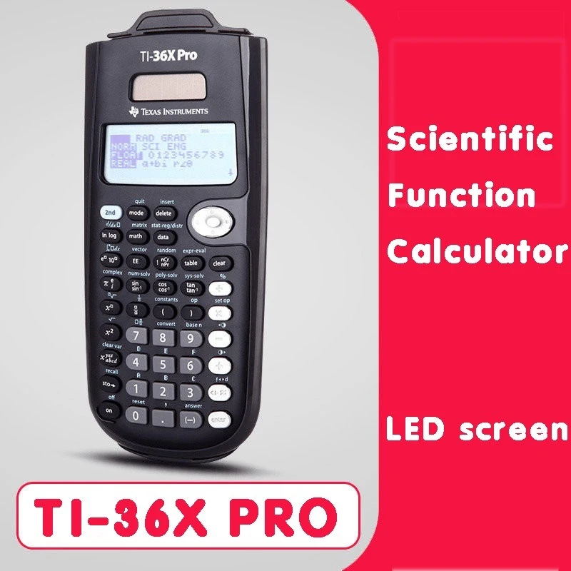 Marke Neue Original Texas Instruments Ti 36x Pro Multifunktionale Student Wissenschaftliche Heisser Verkauf Klar Rechner Calculators Aliexpress
