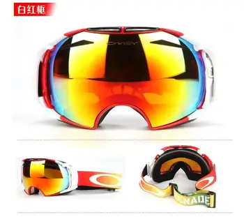 

Airbrak Double Layer Anti-fog Ski Goggles Eye Protection deng shan jing UV-Protection Ski Goggles
