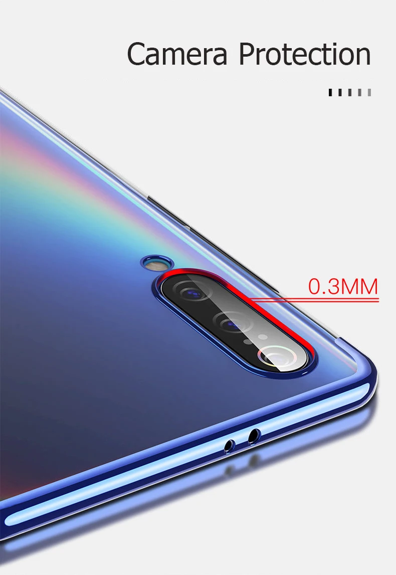 Для Xiaomi mi A3 чехол Роскошный с лазерным покрытием Мягкий Прозрачный чехол для Xiao mi Xiomi mi A3 A 3 mi A3 чехол для телефона s