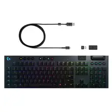 Logitech G913 LIGHTSPEED Беспроводная Bluetooth Механическая игровая клавиатура RGB подсветка механическая клавиатура logitech GL C/T/L Axis