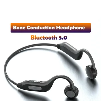 

Original Bluetooth 5.0 Headphones Latest Bone Conduction Headset Built-in 8G Memory Card IPX67 HD Mic Sports Earphones New