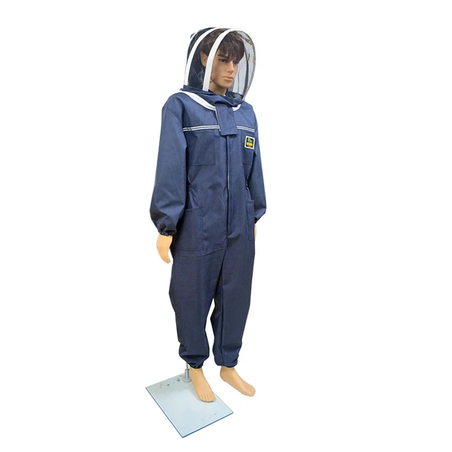 Professzionális Méhes Öltöny Méhészeti Méhészet Védő Pamut Kerítés Stílusú Fátyol - Image 5