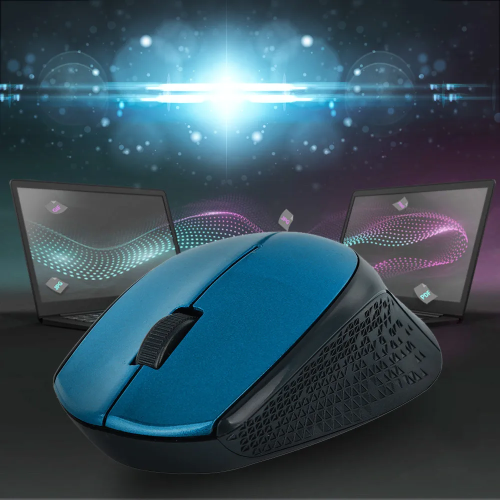 Binmer мышь 4 ГГц Бесшумная дизайнерская Беспроводная оптическая мышь/мышь+ приемник USB 2,0 для ноутбука беспроволочная Бесшумная мышь