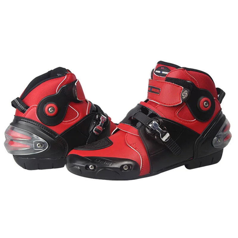 Motorcycle boots Motorcycle Boots Biker Waterproof Speed Motocross racing Boots Non-slip Protective Motorbike Riding off road boots Shoes Touring