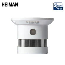 Heiman z-onda z detector de fumaça onda nos 908.42mhz zwave sensor de alarme de incêndio